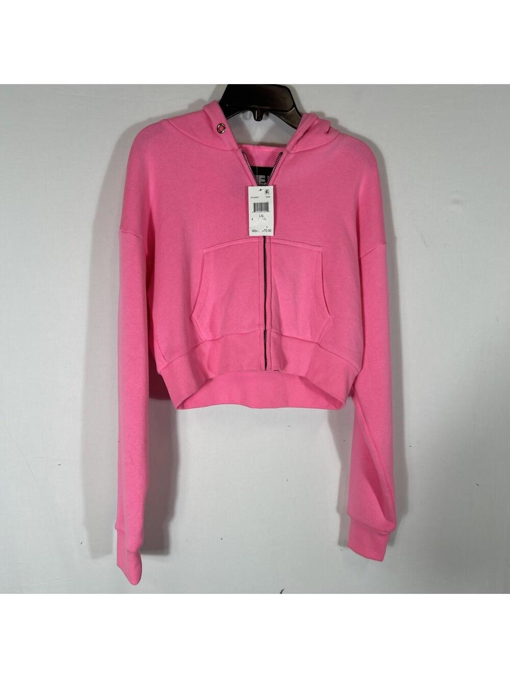 $70 KatieJnyc Girls' Dylan Zip Hoodie - Big Kid L